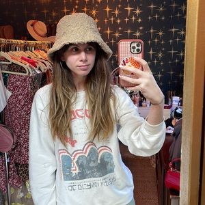 Free People Sherpa Bucket Hat OS NWT